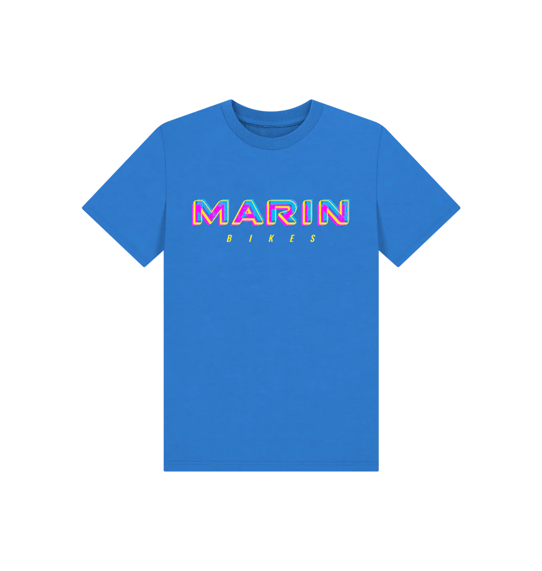 Marin Kid's T-shirt Bright Blue - Image 2